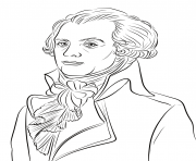 Coloriage Maximilien Robespierre